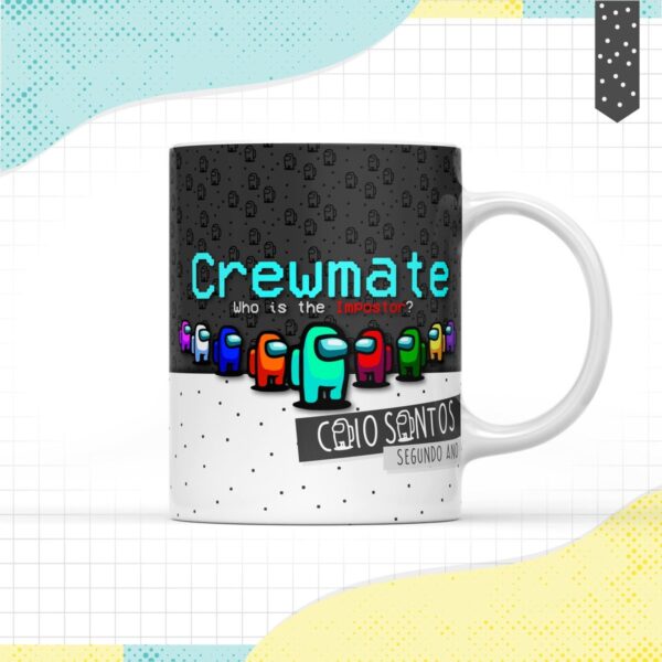 Arte Caneca Among Us - Arquivo Digital