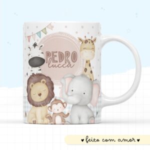 arte caneca animais cute arquivo digital arte caneca animais cute