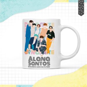 arte caneca bts arquivo digital arte para canecas