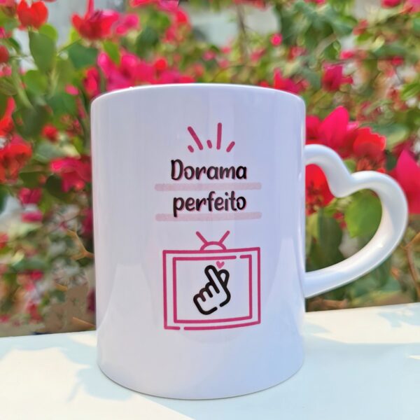 Arte Caneca Checklist Doramas - Arquivo Digital - Imagem 2