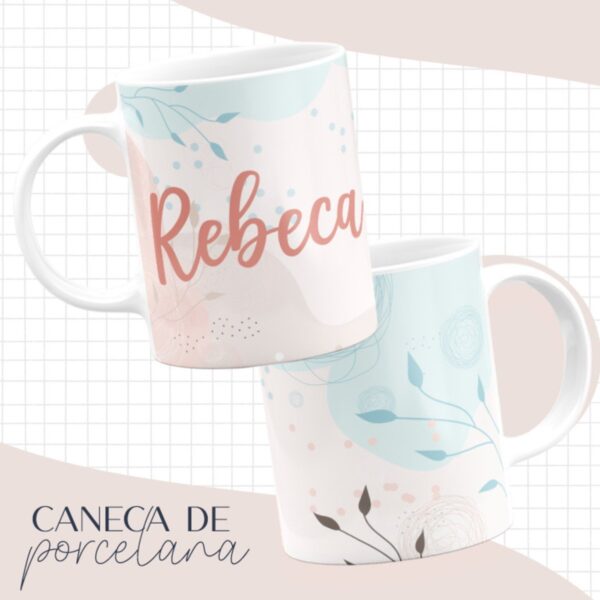 Arte Caneca Clean 1 - Arquivo Digital