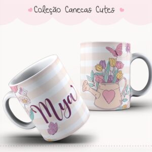 Arte Caneca Cute 1 - Arquivo Digital