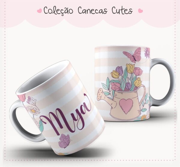 Arte Caneca Cute 1 - Arquivo Digital