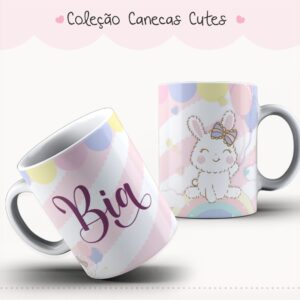 arte caneca cute 4 arquivo digital estampas