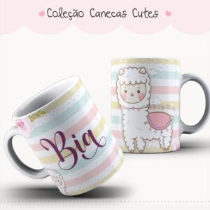 Arte Caneca Cute 8 - Arquivo Digital