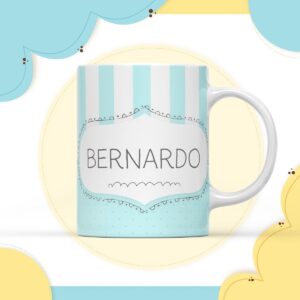 arte caneca digital neutro azul arquivo digital presentar