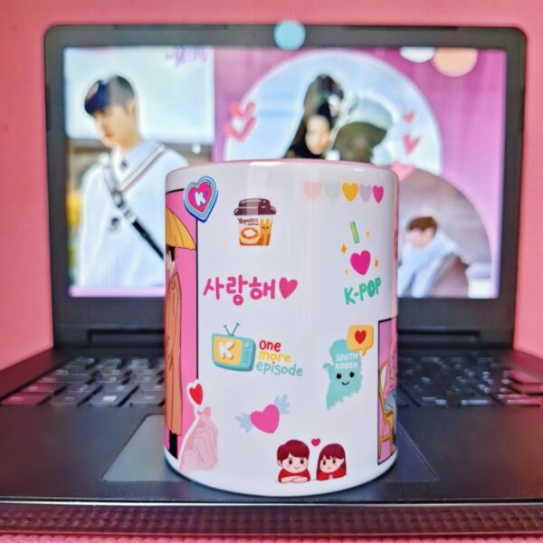 Arte Caneca Doramas Namorado - Arquivo Digital - Imagem 2