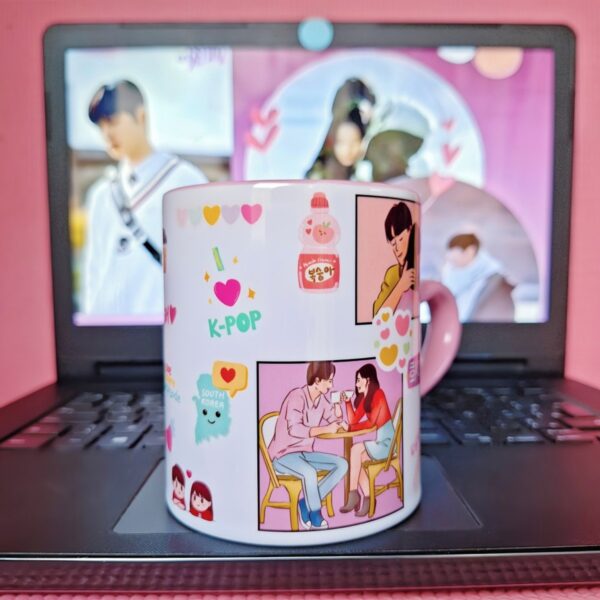 Arte Caneca Doramas Namorado - Arquivo Digital - Imagem 3