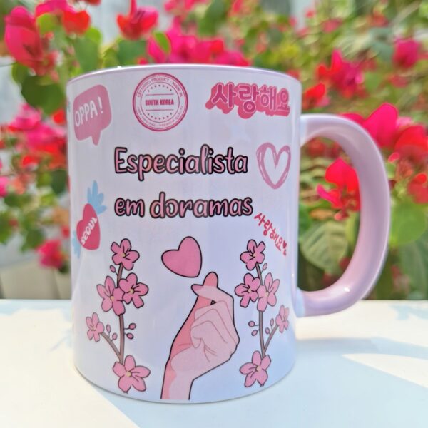 Arte Caneca Dorameira de Carteirinha - Arquivo Digital - Imagem 3