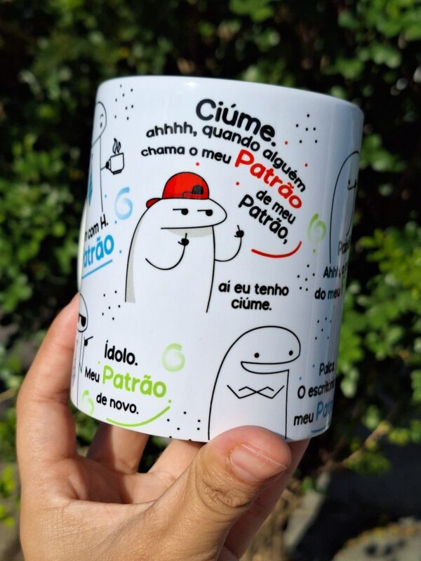 Arte Caneca Flork Patrão Png - Imagem 2
