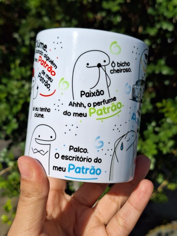 Arte Caneca Flork Patrão Png - Imagem 3