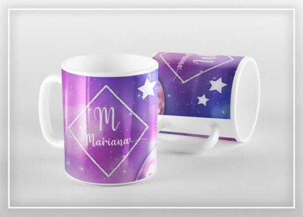 Arte Caneca Galáxia - Arquivo Digital