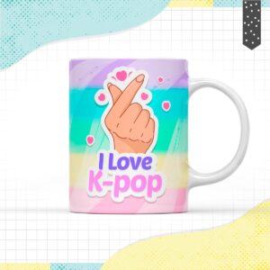 arte caneca kpop arquivo digital kpop menina 1