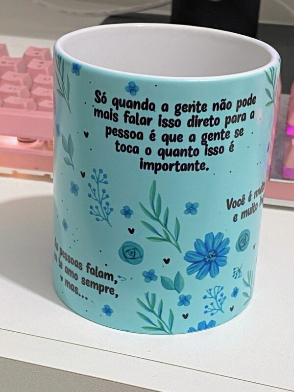 Arte Caneca Mãe Eu Quero Que Você Saiba - Arquivo Digital - Imagem 3