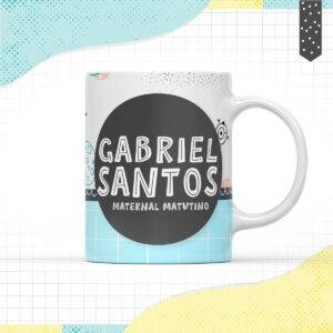 arte caneca minimalista menino arquivo digital sublimacao
