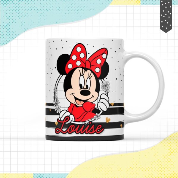 Arte Caneca Minnie - Arquivo Digital