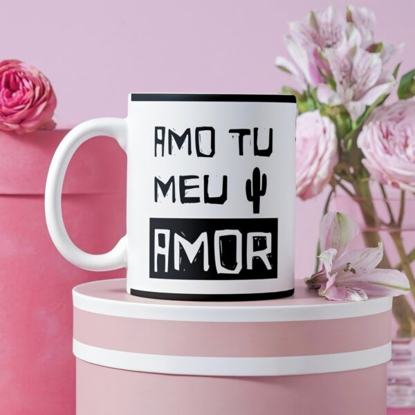 Arte Caneca Moça Mais Linda de Toda Cidade - Png