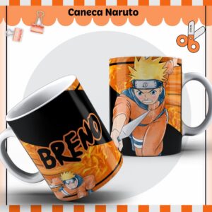 arte caneca naruto arquivo digital scrapbook
