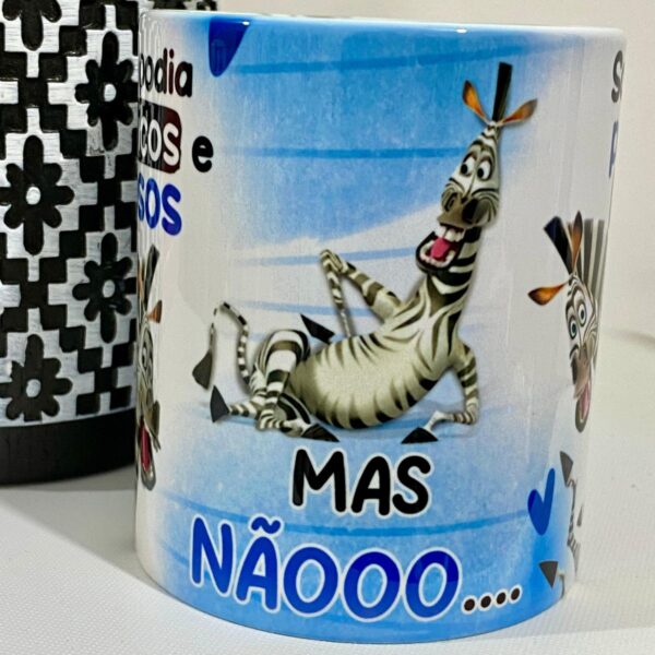 Arte Caneca Pobres e Fofoqueiros Madagascar Dia do Amigo Png