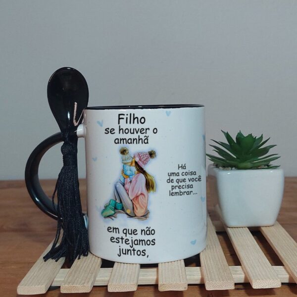 Arte Caneca se Houver Amanha Filho - Png - Imagem 4
