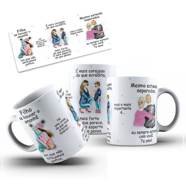 Arte Caneca se Houver Amanha Filho - Png - Imagem 3