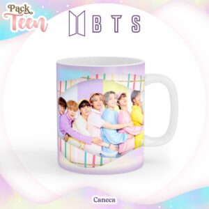 arte caneca teen bts arquivo digital papelaria personalizada