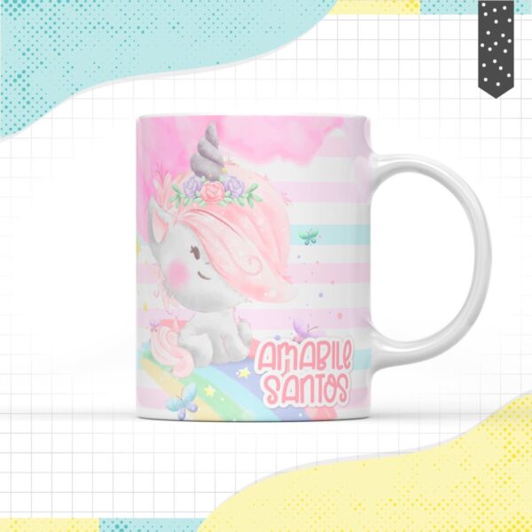 Arte Caneca Unicórnio - Arquivo Digital