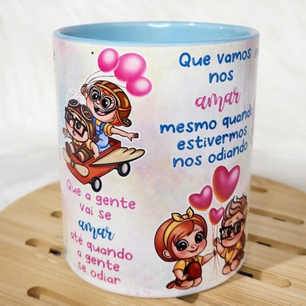 Arte Caneca Up Aventuras - Png - Imagem 2