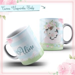 arte caneca vaquinha arquivo digital sublimacao canecas 1