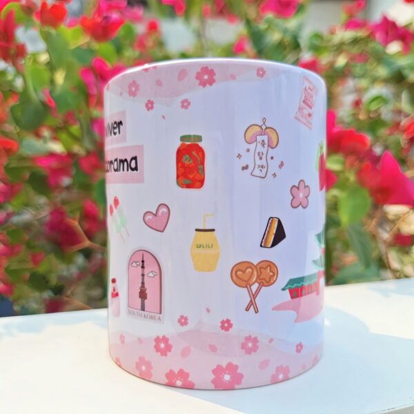 Arte Caneca Viver Meu Próprio Dorama - Arquivo Digital - Imagem 2