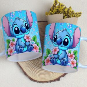 arte canecas stitch arquivo digital ilustracao digital