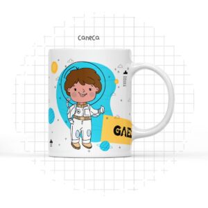 arte digital caneca astronauta arquivo digital arte para sublimacao 1