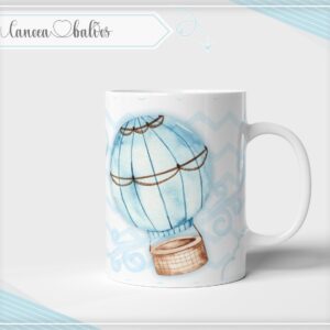 arte digital caneca baloes arquivo digital infantil