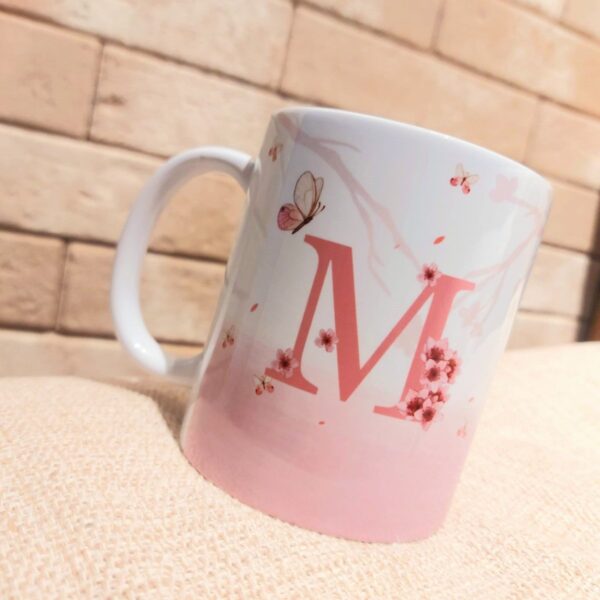 Arte Digital Caneca Cerejeira Alfabeto - Arquivo Digital - Imagem 2
