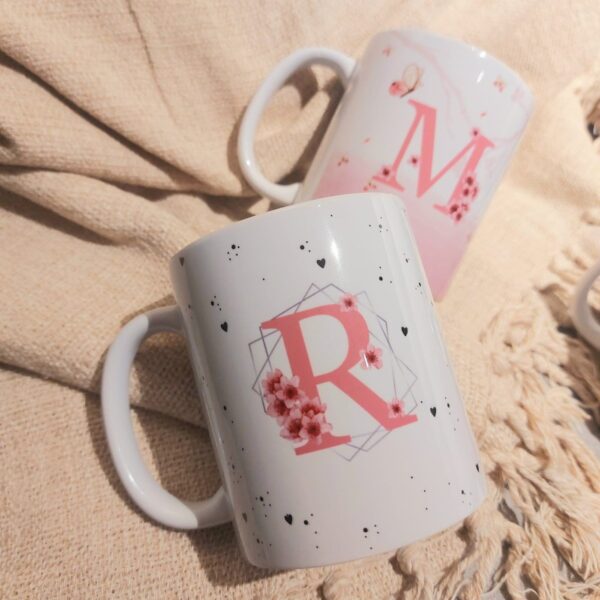 Arte Digital Caneca Cerejeira Alfabeto - Arquivo Digital - Imagem 4