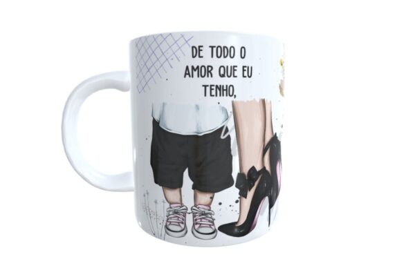 Arte Digital Caneca de Todo Amor Mãe - Png e Corel - Imagem 5