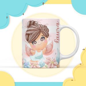 arte digital caneca fadas arquivo digital caneca