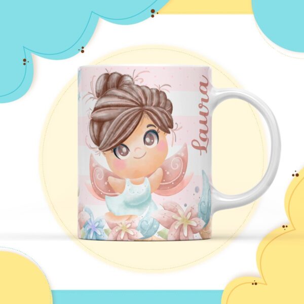 Arte Digital Caneca Fadas - Arquivo Digital