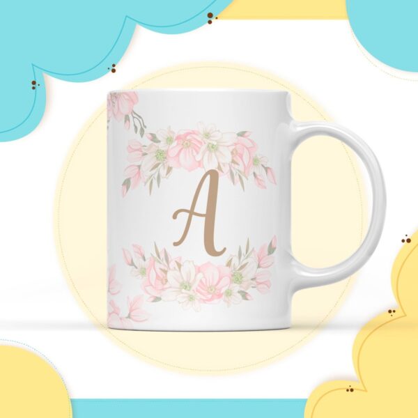 Arte Digital Caneca Floral - Arquivo Digital