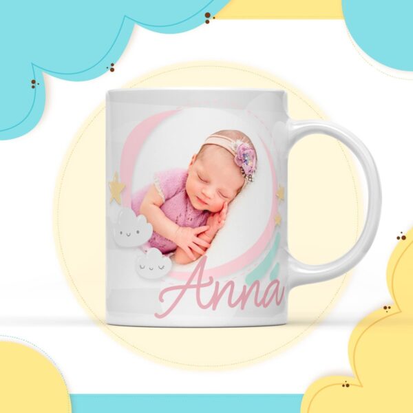 Arte Digital Caneca Foto Menina 1 - Arquivo Digital