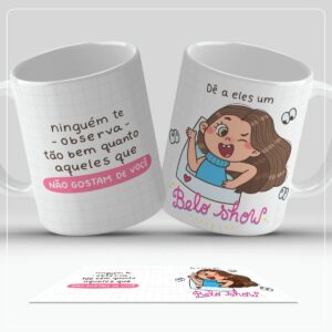 arte digital caneca frases ilustradas png papel e cia