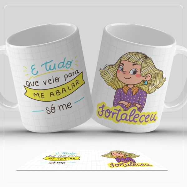 Arte Digital Caneca Frases Ilustradas- Png - Imagem 3