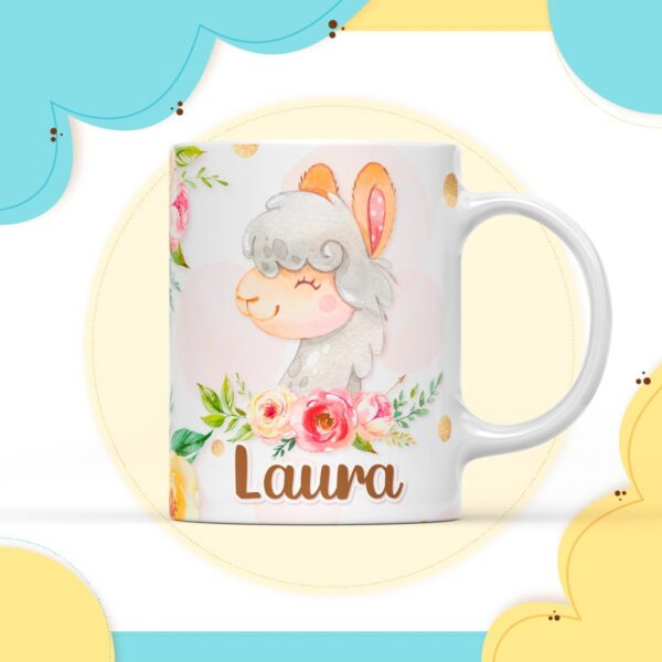 Arte Digital Caneca Lhama - Arquivo Digital