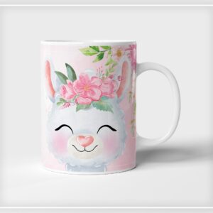 arte digital caneca lhama cute arquivo digital infantil