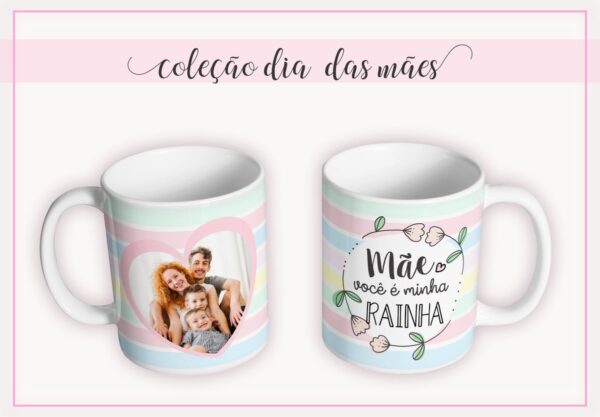 Arte Digital Caneca Mãe - Modelo 13 - Arquivo Digital