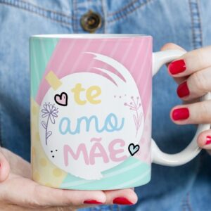 arte digital caneca mae modelo 6 arquivo digital sublimacao