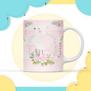 arte digital caneca passarinho arquivo digital caneca passarinho