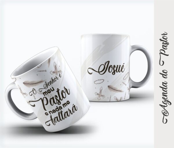 Arte Digital Caneca Pastor 01 - Arquivo Digital
