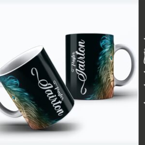 arte digital caneca pastor 03 arquivo digital arte digital