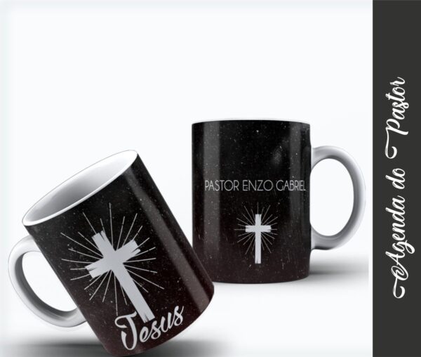 Arte Digital Caneca Pastor 05 - Arquivo Digital
